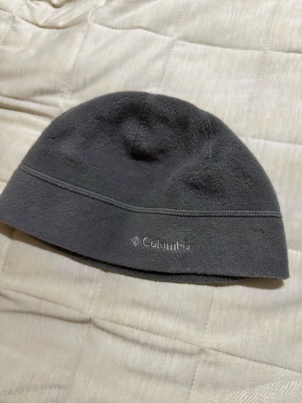 Columbia Dark Gray Fleece Beanie